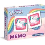 Jeu de mmoire clementoni - mmo licornes - pour enfants ds 3 ans - 48 cartes illustres - mixte