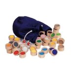 Jeu de m�moire tactile - cause - m�mo tactile des surfaces - bois - enfant - 3 ans et plus
