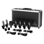 Jeu de micros - behringer - bc1200 - 7 pi�ces - filaire - id�al studio et concert