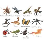 Jeu de mini insectes collecta - 12 pi�ces - pour enfants de 3 ans et plus
