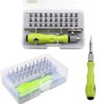 Jeu de mini tournevis magn�tiques de pr�cision 32 en 1 kit dembouts cr�atifs t�l�phone portable ipad ...
