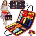 Jeux montessori pour enfantsjouet �ducatif tableau sensoriel �ducatifportable busy boardcadeaux pour ...