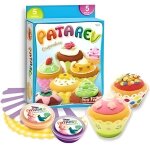 Jeu de pte  modeler sentosphere patarev - blister cupcakes multicolore pour enfant de 5 ans et plus ...