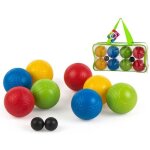 Jeu ptanque 8 balles avec sac 30x17 alpexe - 1171