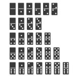 Jeux de plateau28 pièces - ensemble jeu de cartes domino jouet pour enfants jeu de société jeu de société ... Jeux de plateau28 pièces - ensemble jeu de cartes domino jouet pour enfants jeu de société jeu de société ...