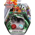 Coffret bakugan - pack de dmarrage fenneca ultra crustillion nillious : 3 boules (noire rouge blanche) ...