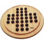 Jeu de plateau - cayro - 630 - solitaire en bois - age minimum: 5 ans - dimensions: 30x4x30 cm