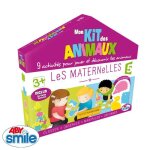 Jeu de plateau - les maternelles - mon kit des animaux - mixte - a partir de 3 ans