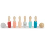 Bieco mini jeu de quilles pour enfants en bois env. 10 cm 8 - plg. set de bowling enfants jeux pour enfants ...