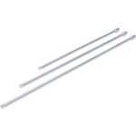 Rallonges pour cl  cliquet - bgs - 92235 - 3 pcs - 300 / 380 / 450 mm - acier au carbone