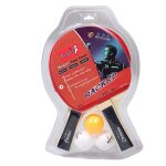 Raquettes  long manche - confozen - tennis de table - caoutchouc double face - bois  sept couches - ...
