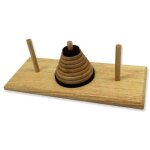 Jeu de r�flexion - tour de hanoi - bois - 2 joueurs ou plus - stimulant