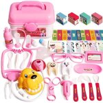 Jeu de rle - amoune - malette enfant avec lumires et son - 47 accessoires - mixte