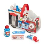 Jeu de r�le - caddie de sauvetage en bois - 14 pi�ces - pat patrouille - pour enfants de 3 � 5 ans