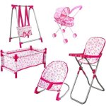 Jeu rle pour enfants jouet berceau / poussette / chaise haute / balanoire jouet dimitation - jouet ...