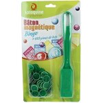 Jeu de soci�t� - baton magn�tique + 100 pions transparents verts pour bingo et loto