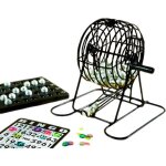 Jeu de societe bingo loto deluxe avec 75 boules 18 cartes 180 jetons hobbytech