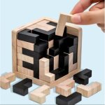Jeu de société en bois - 54l - cube iq - casse - tête - jouets intellectuels - jeu de fête de famille ... Jeu de société en bois - 54l - cube iq - casse - tête - jouets intellectuels - jeu de fête de famille ...