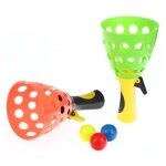 Jeu de socit - eminza - gobelets lance balle clic clac - multicolore - enfant - intrieur