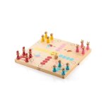 Jeu de soci�t� - euroweb - jeu petits chevaux version animaux - bois - 2 � 4 joueurs - 3 ans et plus