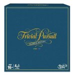 Jeu de société - hasbro - trivial pursuit - 2400 questions - plateau rétro - gameplay classique Jeu de société - hasbro - trivial pursuit - 2400 questions - plateau rétro - gameplay classique