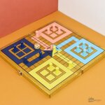 Jeu de socit - professor puzzle - les petits chevaux - multicolore - 30 min - enfant