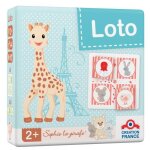 Jeu de socit - sophie la girafe loto - 24 cartes - garon et fille - a partir de 2 ans