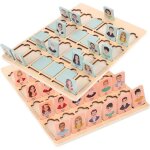Jeu de soci�t� - qui suis - je - jouet �ducatif en bois - pour enfants � partir de 3 ans - mixte - int�rieur ...