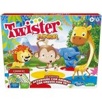 Jeu de socit twister junior - hasbro gaming - tapis de jeu recto verso - 2 jeux en 1