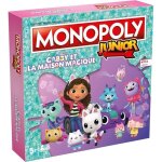 Jeu de socit - winning moves - monopoly junior gabby et la maison magique - version enfant gabby's ...