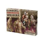 Jeu de strat�gie asmodee zombicide white death climbers terrorcotta walkers