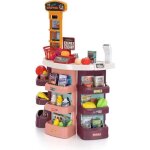 Jeu de supermarch robincool market 51x27x78 cm - balance scanner son lumire - accessoires inclus