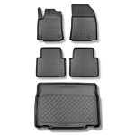 Jeu de tapis de coffre et tapis de sol pour citroen c3 aircross ii 17 - . . set7344