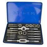 Jeu de tarauds et fili�res whitworth bsw british standard 23pc par bergen �045