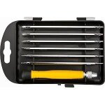 Jeu de tournevis précis 7 pièces topex - embouts plats en croix et torx - coffret pratique inclus Jeu de tournevis précis 7 pièces topex - embouts plats en croix et torx - coffret pratique inclus