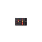 Jeu de tournevis - wiha - slimvario� - 9 pcs - acier chrome - vanadium - pointe wiha chromtop
