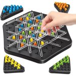 Jeu de triangle en chane jeu dchecs triangulaire amusant jeu de stratgie pour enfants 2  4 joueurs ...