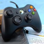 Jeu wired confortable manette pour microsoft pc