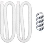 Jhkg kit de remplacement de tuyau de filtre de piscine tuyau de rechange pour pompe de piscine boyaux ...