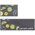 Ji0258 jiyaru tapis cuisine antidérapant tapis devant evier absorbant décoratif 2 pièces citron Ji0258 jiyaru tapis cuisine antidérapant tapis devant evier absorbant décoratif 2 pièces citron