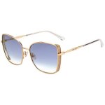 Lunettes de soleil - jimmy choo - alexis / s - rose gold / violet shaded - protection catgorie 2 - style ...