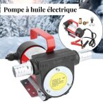 Jin pompe diesel carburant lourd devoir 12v dc 40l - min portable pompe transfert  fioul diesel