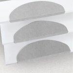 Jinkeey set de 15 tapis descalier - surface confortable / antid�rapante - marchettes descalier auto - ...