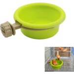 Jinminamz bain oiseaux bol bassin suspendu fournitures cage jouets accessoires perruche cockatiel eau ...