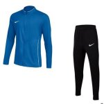 Jogging nike dri - fit swoosh bleu et noir pour homme