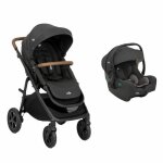 Poussette duo joie alore + siège - auto i - gemm 3 shale - noir - mixte Poussette duo joie alore + siège - auto i - gemm 3 shale - noir - mixte