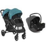 Joie - poussette duo evalite double capri i - snug 2 shale joie