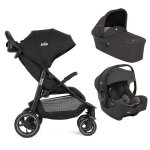 Joie - poussette trio litetrax siege - auto i - gemm 3 nacelle ramble - shale joie Joie - poussette trio litetrax siege - auto i - gemm 3 nacelle ramble - shale joie