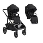 Joie - poussette jumeaux versiti + assise suppl�mentaire signature eclipse