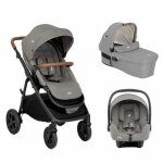 Joie - poussette trio alore + sige - auto i - snug 2 + nacelle ramble xl pebble